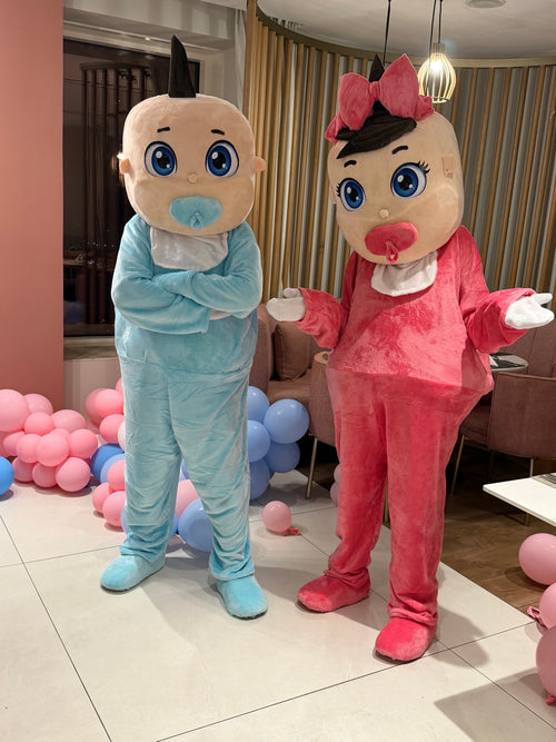 Baby Boy mascot high quality
